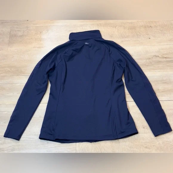 Alo Yoga Women’s Kata Full Zip Mesh Sleeves Jacket Size Large - Picture 7 of 8